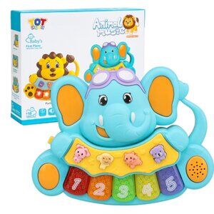 Jialegu Toys Animal Music- Elephant piano for toddler new